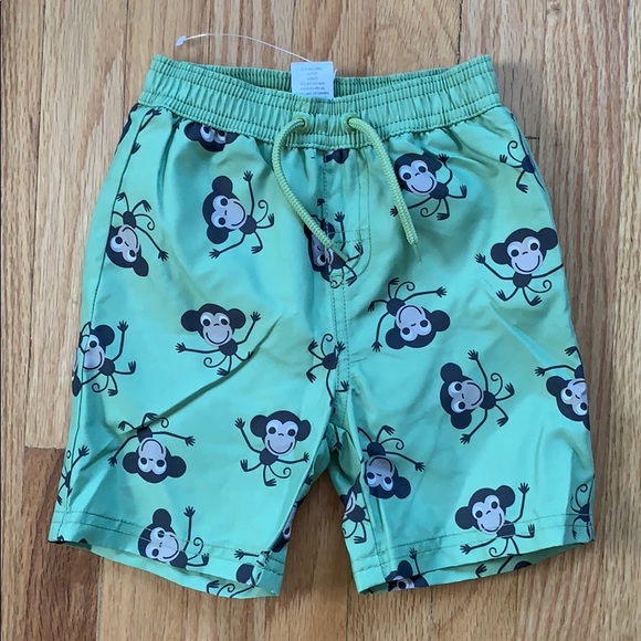 Boys Gymboree Swim Trunks Rashguard Bundle - Picture 5 of 7